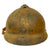 Original Soviet WWI Era M17 WWII Finnish Reissue Sohlberg Infantry Helmet with Doeskin Liner & Chinstrap Original Items