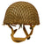 Original WWII British MKI HSAT Airborne Paratrooper Helmet by BMB with Net - Dated 1942 Original Items