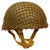 Original WWII British MKI HSAT Airborne Paratrooper Helmet by BMB with Net - Dated 1942 Original Items