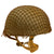 Original WWII British MKI HSAT Airborne Paratrooper Helmet by BMB with Net - Dated 1942 Original Items