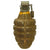 Original U.S. WWII Inert MkII Pineapple Grenade with Yellow Ring & M10A3 Fuze Original Items