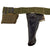 Original U.S. Vietnam War Era M-1956 Load-Carrying Equipment Belt With Black M1911 Holster With Resin M1911 Pistol Prop, First Aid Pouch With Bandage and Magazine Pouch Original Items