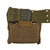 Original U.S. Vietnam War Era M-1956 Load-Carrying Equipment Belt With Black M1911 Holster With Resin M1911 Pistol Prop, First Aid Pouch With Bandage and Magazine Pouch Original Items