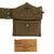 Original U.S. Vietnam War Era M-1956 Load-Carrying Equipment Belt With Black M1911 Holster With Resin M1911 Pistol Prop, First Aid Pouch With Bandage and Magazine Pouch Original Items