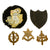 DRAFT Chindit Grouping-1st & 2nd Pattern F/S Knives, Slouch Hat, Paperwork, Insignia, etc Original Items