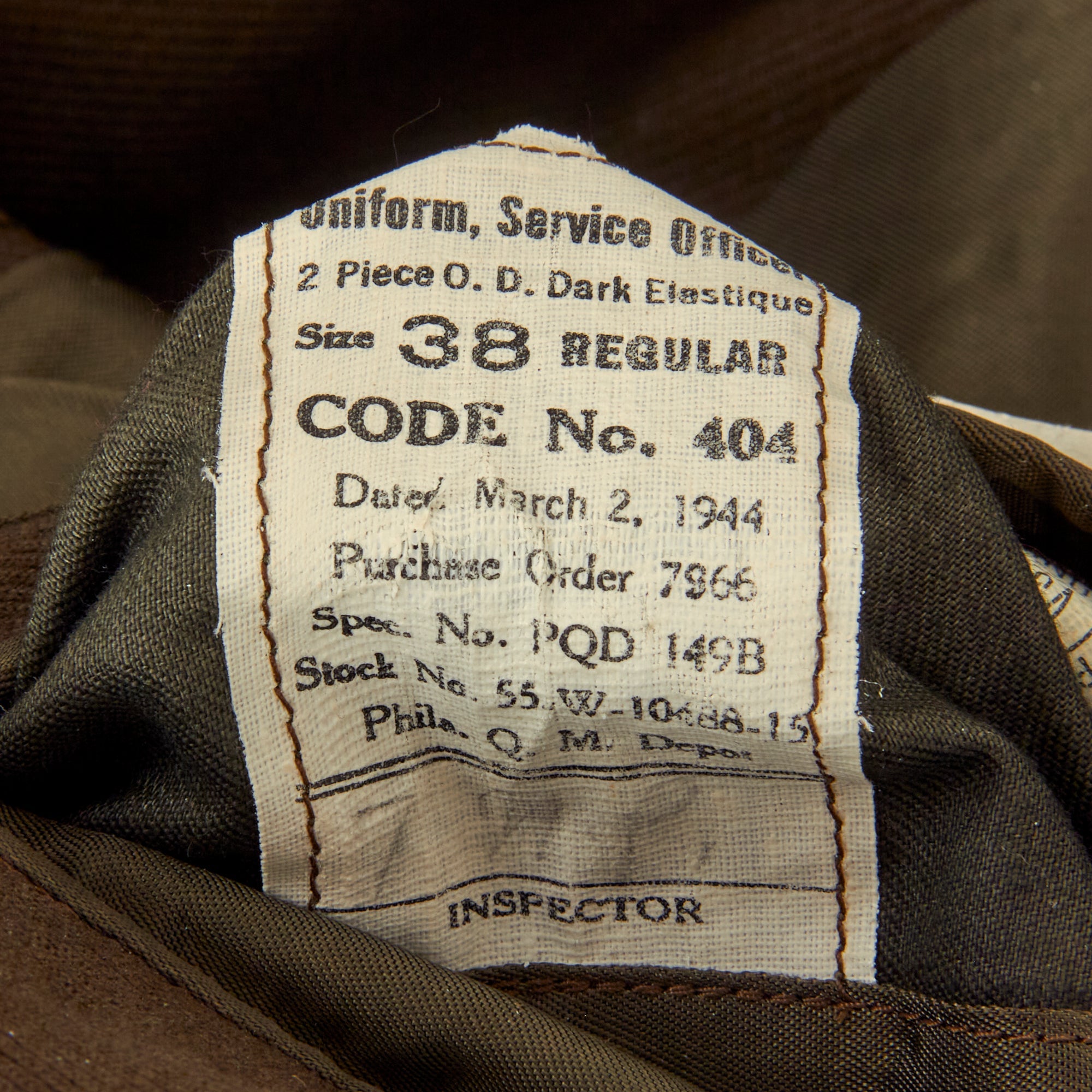 Original U.S. WWII 8th Army Air Forces Custom Tailored Ike Jacket