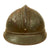 Original Italian WWI French Made M1916 Adrian Helmet with 47th Infantry Crowned Stencil On Front - Complete Original Items