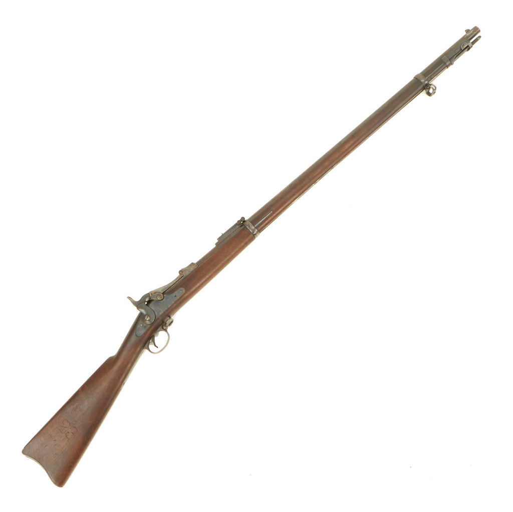 Original U.S. Springfield Trapdoor Model 1884 Round Rod Bayonet Rifle made in 1891 - Serial No 531274 Original Items