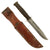 Original U.S. WWII USMC Early Mark 2 KA-BAR Fighting Knife by CAMILLUS with Numbered Leather Scabbard Original Items
