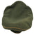 Original German WWII Army Heer EM/NCO Infantry Visor Crush Cap with Leather Visor & Embroidered Insignia Original Items