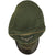 Original German WWII Army Heer EM/NCO Infantry Visor Crush Cap with Leather Visor & Embroidered Insignia Original Items