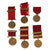 Original U.S. WWI - WWII Collection of Named Navy Good Conduct Medals Original Items