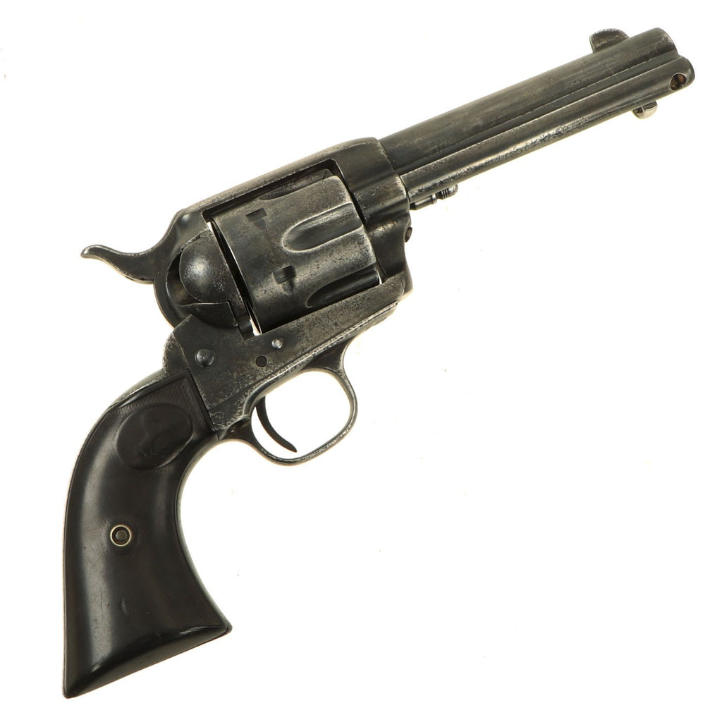 Original U.S. Antique Colt Frontier Six Shooter .44-40 Revolver with 4 –  International Military Antiques