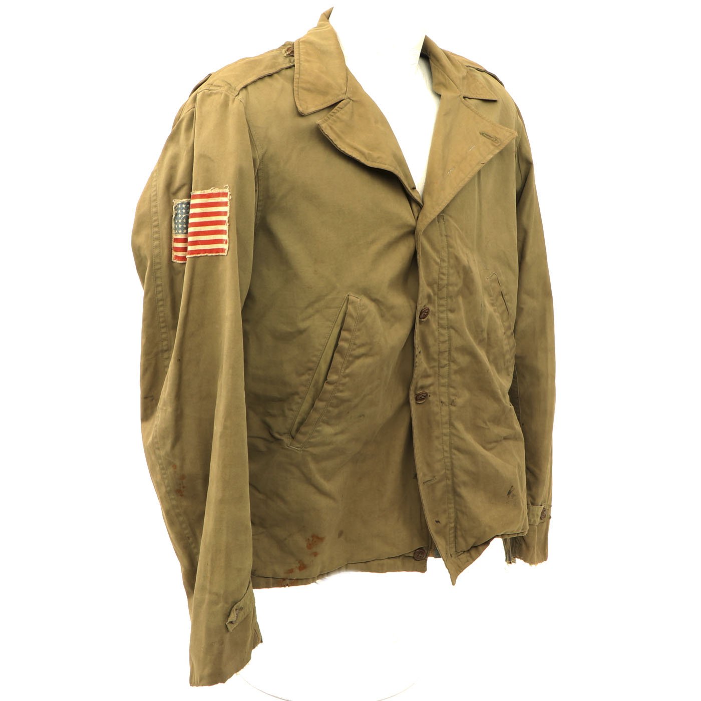 Original U.S. WWII 4th Ranger Battalion M1938 Field Jacket with