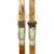 Original U.S. WWII 10th Mountain Division Skis and Poles by Northland Ski Company Original Items