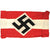 Original U.S. WWII Named German Banner Bring Back Set in Ammo Chest - HJ & NSDAP Long Banners Original Items