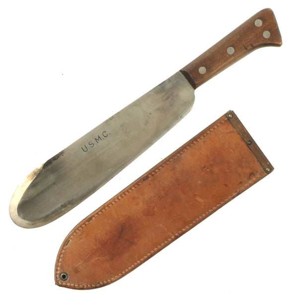 Original U.S. WWII USMC Medical Corpsman Bolo Knife By Clyde Cutlery W ...