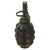 Original Set of Two Polish Made WWII Style Soviet Russian Inert Grenades - RG-42 and F1 Style Original Items