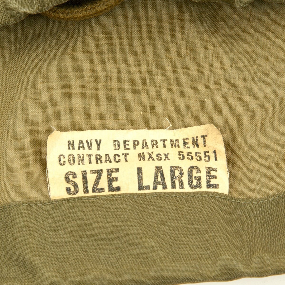 Original U.S. WWII Navy Rain Deck Jacket in Mint Condition - Size Large –  International Military Antiques