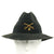 Original U.S. Indian Wars Cavalry Model 1889 Black Felt Campaign Hat by P. Herst of Philadelphia Original Items