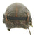 Original U.S. WWII Army Air Force Aviator Flight Helmet Set - AN6530 Green Goggles, A-14 Mask, A-11 Helmet Original Items