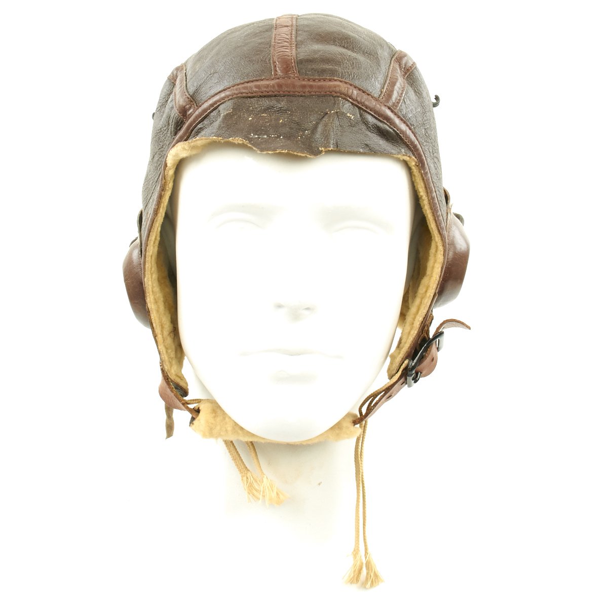 Original U.S. WWII Army Air Force Aviator Flight Set - B-6 Helmet