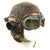 Original British WWII RAF Type C Leather Flying Helmet with Mk VIII Goggles Original Items