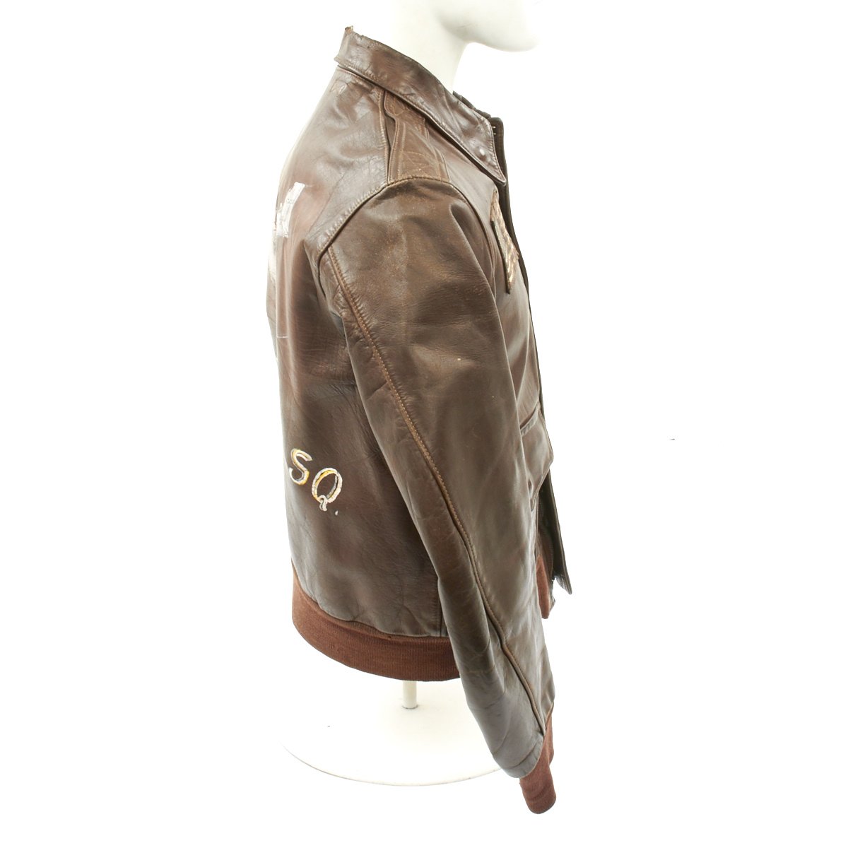 Men's Leather Mustang A2 Flight Jacket