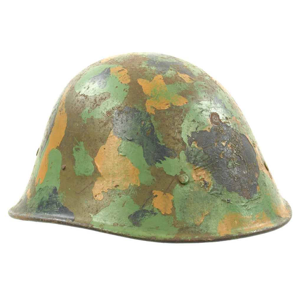 Original Dutch WWII Model 1934 Camouflage Helmet New Made Items