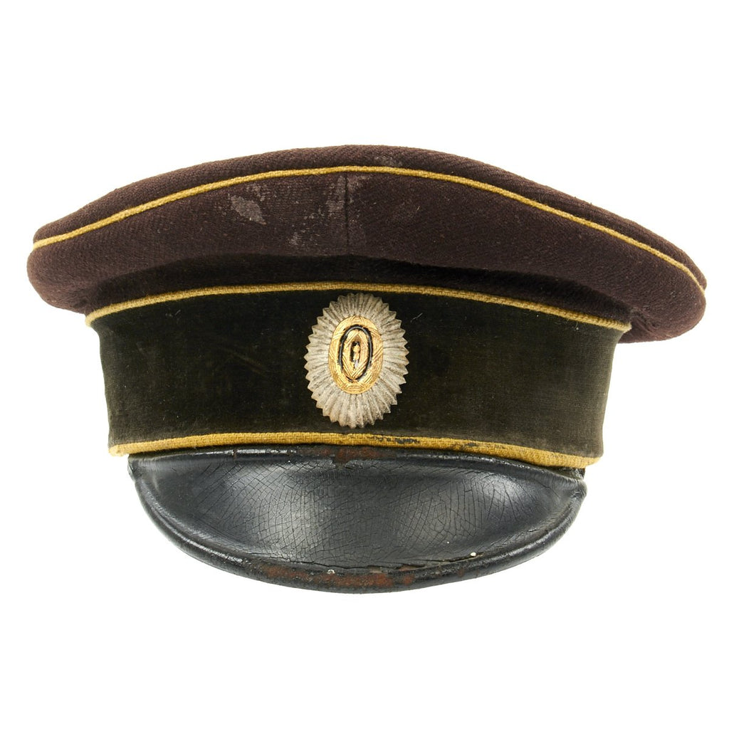 Original Imperial Russian WWI Navy Model 1914 Officer Service Cap Original Items