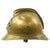 Original French WWI Adrian Pattern Brass Fire Helmet from Rueil Area Original Items