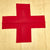 Original U.S. WWI Red Cross Medic Cloth Flag by Paramount Flag Co. dated 1917 - 21" x 35" Original Items