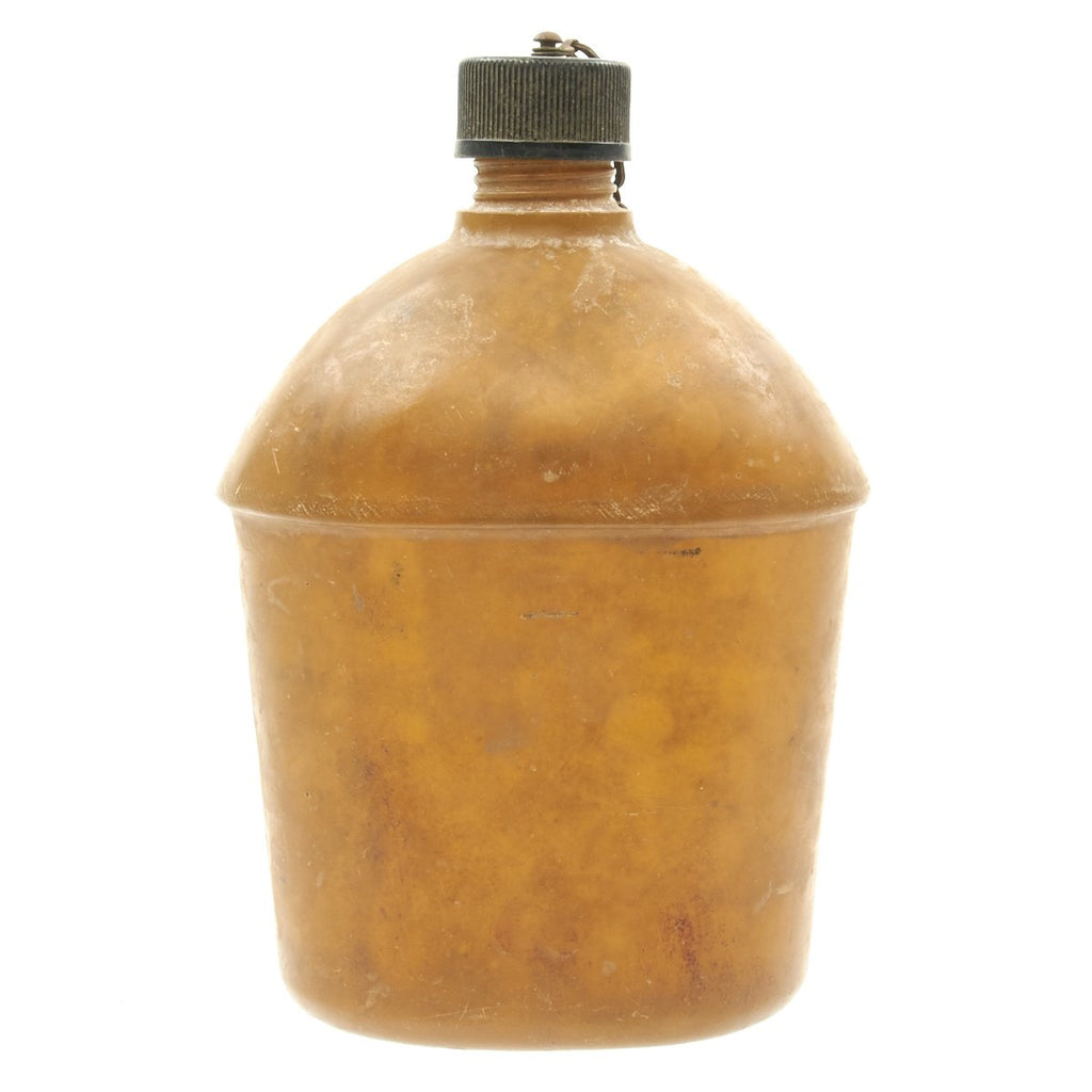 Original U.S. WWII 1943 Experimental Ethocellulose Plastic Canteen by AICO Original Items