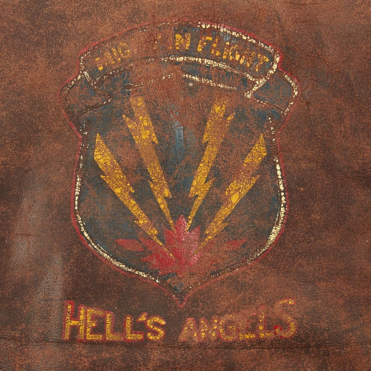 Original U.S. WWII 303rd Bomb Group Hell's Angles Identified A-2