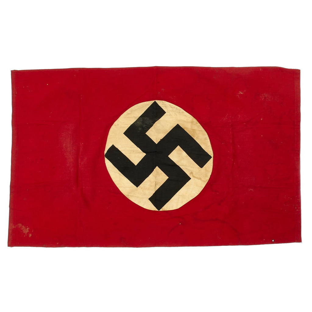 Original German WWII Wehrmacht Heer Army Camp Flag - 34" x 21" Original Items