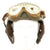 Original U.S. WWII M38 Tanker Helmet by Wilson Athletic Goods with Resistal Goggles Original Items