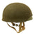 Original WWII British - Canadian MKIII Refurbished Paratrooper Helmet with Net Original Items