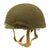 Original WWII British - Canadian MKIII Refurbished Paratrooper Helmet with Net Original Items