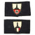 Original Set of Two German Pre-WWII National Socialist State Veteran's Association Felt Armbands - NSRKB Original Items