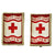 Original German WWII Named DRK Red Cross Insignia Grouping with Armband, ID Card, Photos & More Original Items