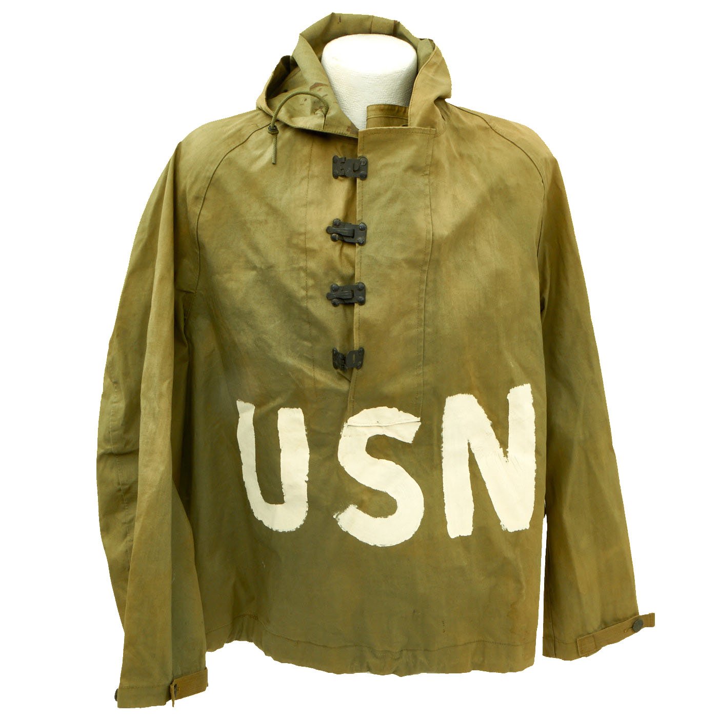 Original U.S. WWII Navy Amphibious Personnel USN Painted Wet