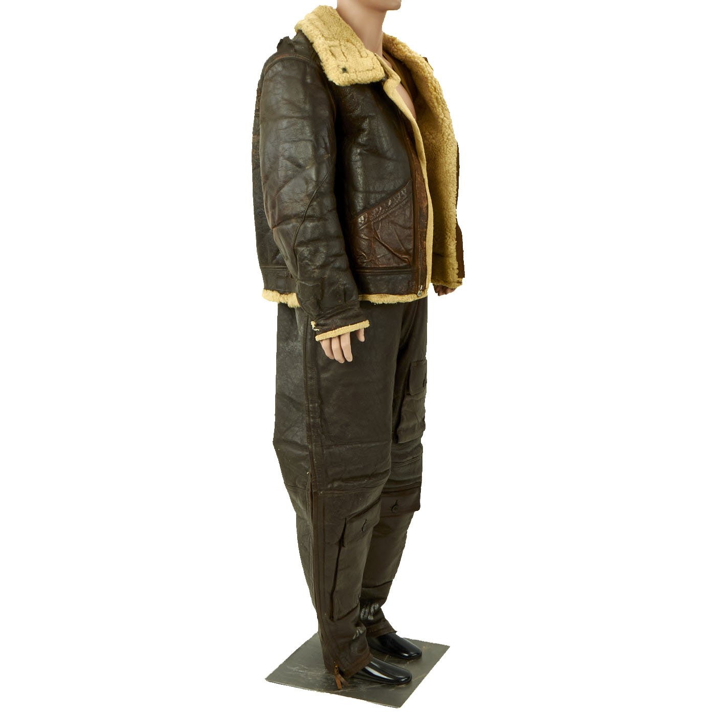 Original U.S. WWII B-3 Sheepskin Bomber Jacket By Werber With M446B Wi ...