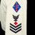 Original U.S. WWII Navy Pharmacist First Class Undress White Uniform Jumper Assigned to 1st Marine Division - As Seen in Book Original Items