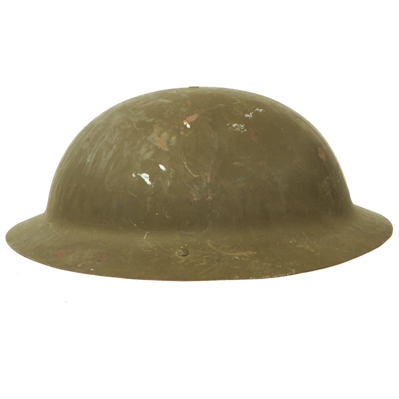 Original Portuguese WWI British Made M1916 Brodie Helmet with