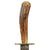 Original WWII Custom Trench/Boot Knife with Antler Grip - Fairbairn Sykes 3rd Pattern Style Blade Original Items