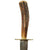 Original WWII Custom Trench/Boot Knife with Antler Grip - Fairbairn Sykes 3rd Pattern Style Blade Original Items