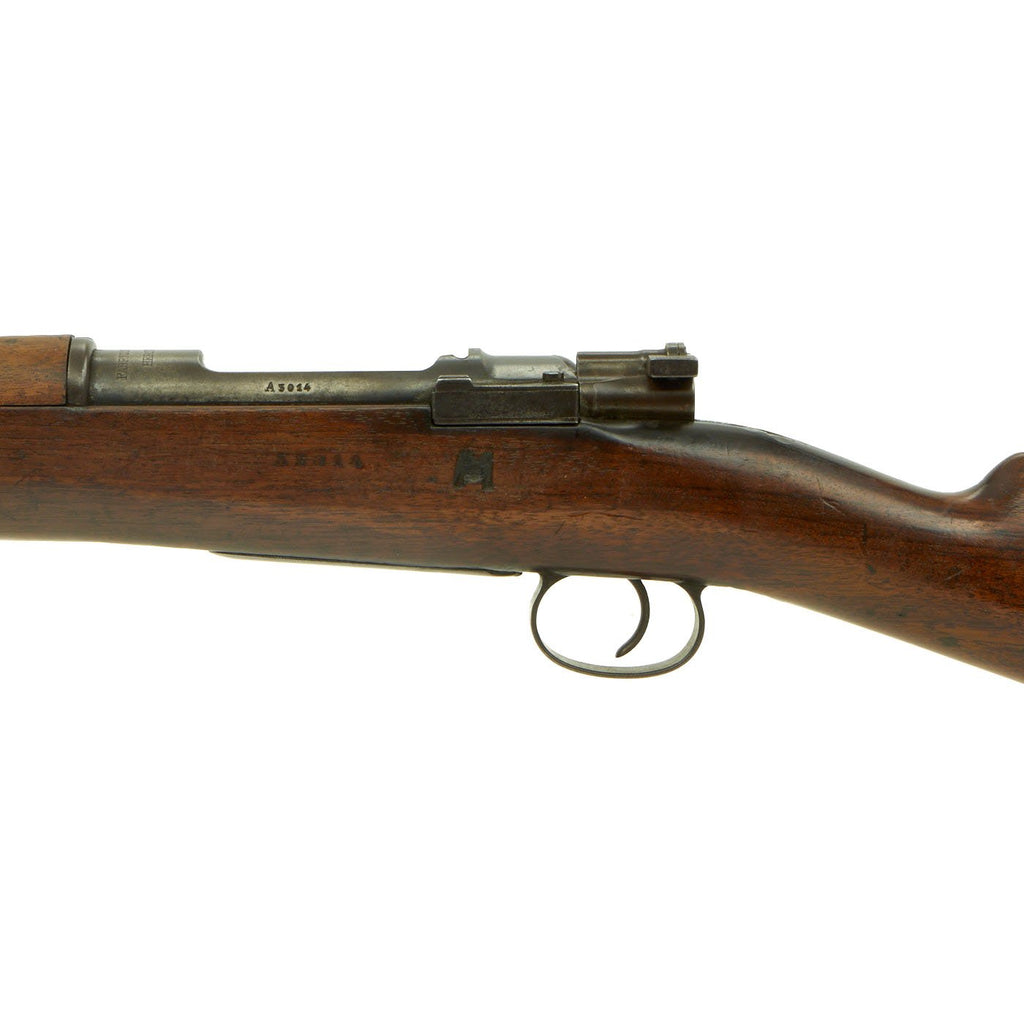 Original Belgian Model 1893 Mauser Rifle by Fabrique Nationale with Mu ...