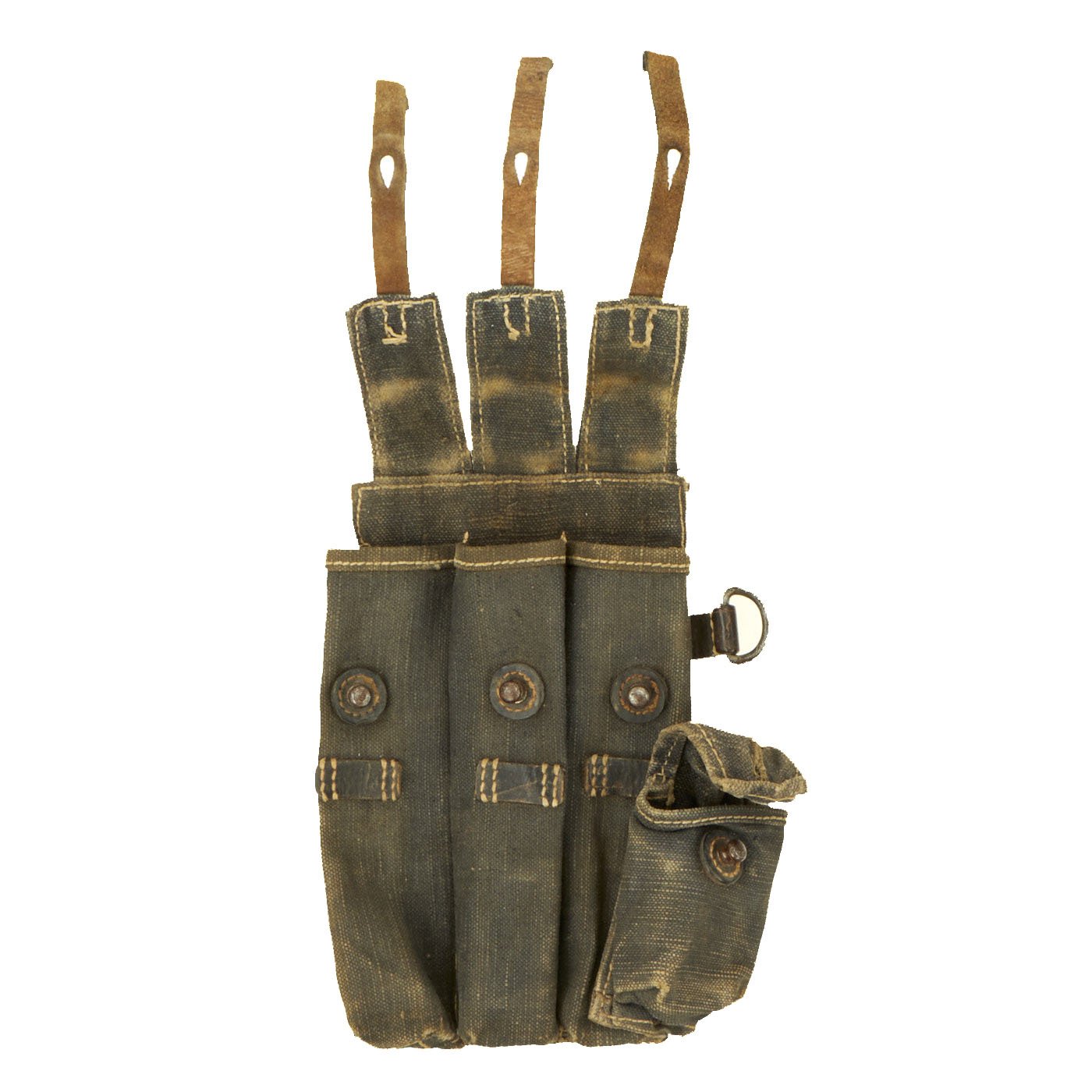 Original German WWII MP40 Magazine Pouch Constructed of Blue Blended W –  International Military Antiques