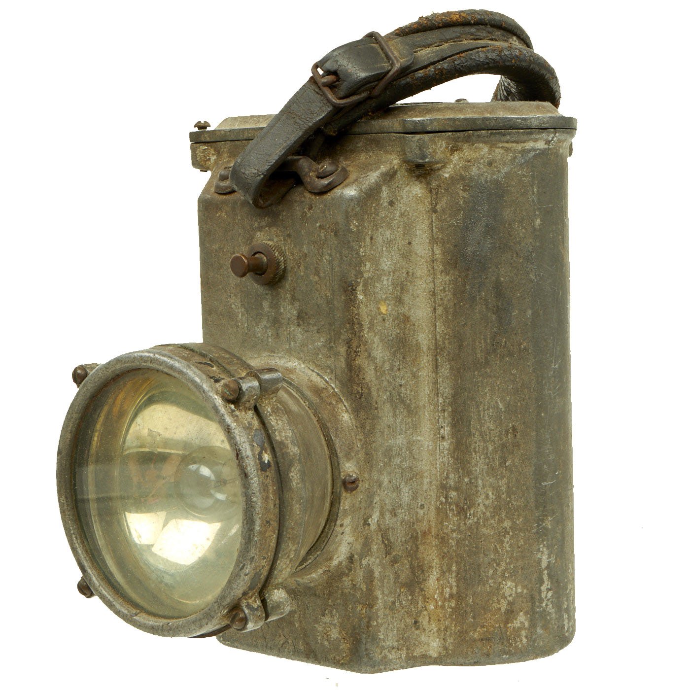 Epoque Short in Charcoal Battery Powered Lantern - battery powered