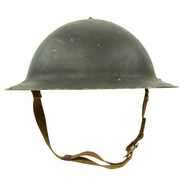 Original WWII U.S. Navy M1917A1 Kelly Helmet made from Canadian Brodie ...